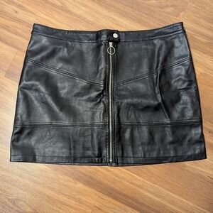 Forever 21+ Faux Leather Miniskirt